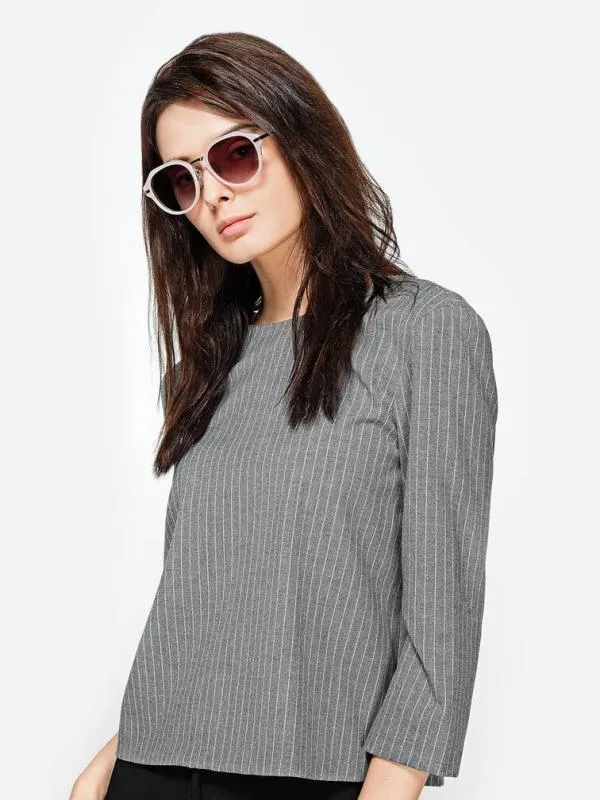 Women Solana Angular Oval Sunglasses 8211 Pink CHARLES and KEITH Round