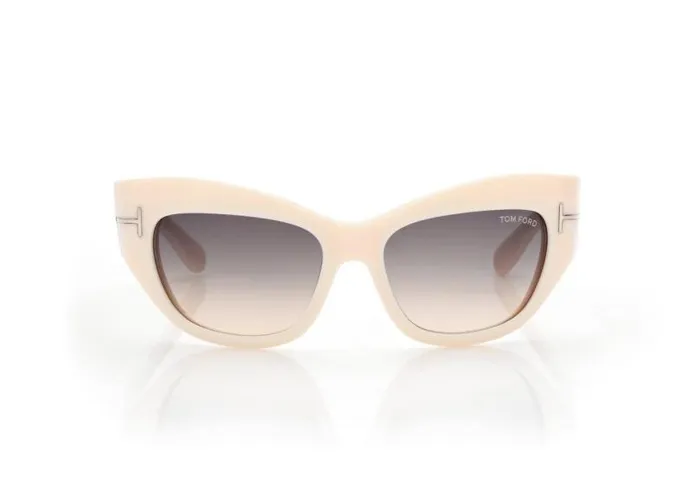 Women SUNGLASSES Tom Ford Brianna Sunglasses Ivory