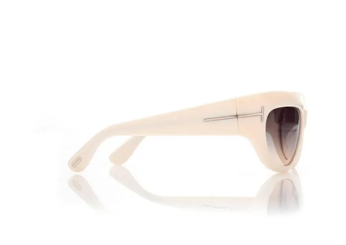 Women SUNGLASSES Tom Ford Brianna Sunglasses Ivory
