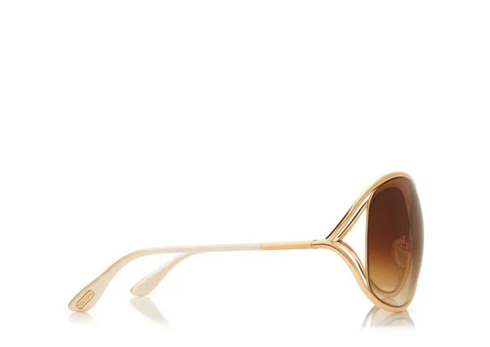 Women SUNGLASSES Tom Ford Miranda Oversized Soft Square Sunglasses Rose Gold Women SUNGLASSES Tom Ford Miranda Oversized Soft Square Sunglasses Rose Gold