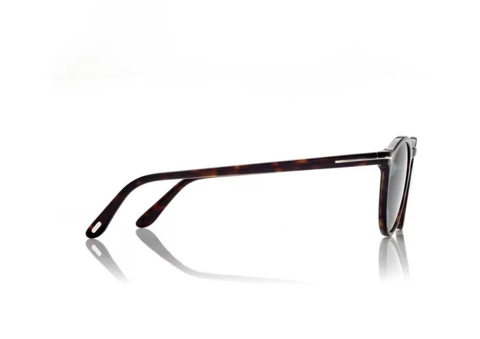 Women SUNGLASSES Tom Ford Polarized Aurele Sunglasses Dark Havana