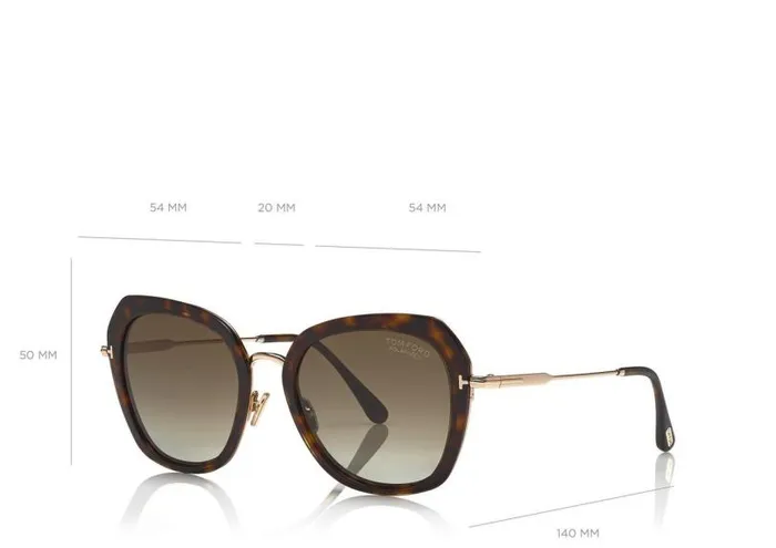 Women SUNGLASSES Tom Ford Polarized Kenyan Sunglasses Dark Havana Women SUNGLASSES Tom Ford Polarized Kenyan Sunglasses Dark Havana