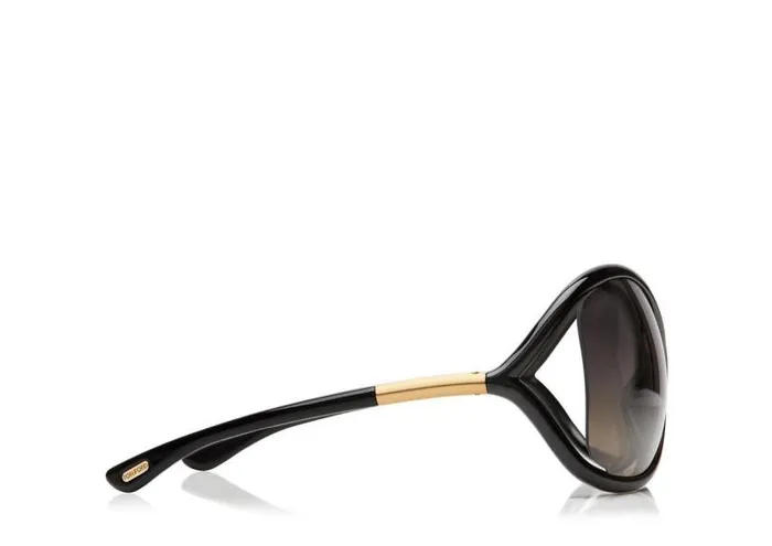 Women SUNGLASSES Tom Ford Polarized Whitney Oversized Sunglasses Black Women SUNGLASSES Tom Ford Polarized Whitney Oversized Sunglasses Black