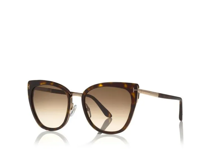 Women SUNGLASSES Tom Ford Simona Sunglasses Dark Havana Women SUNGLASSES Tom Ford Simona Sunglasses Dark Havana