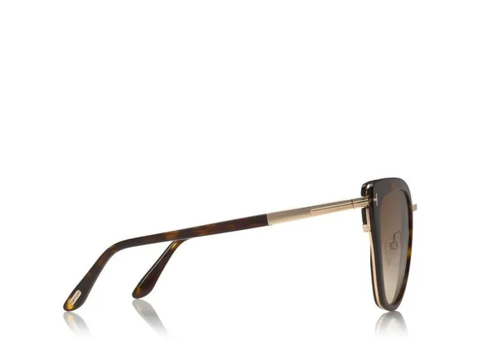 Women SUNGLASSES Tom Ford Simona Sunglasses Dark Havana Women SUNGLASSES Tom Ford Simona Sunglasses Dark Havana