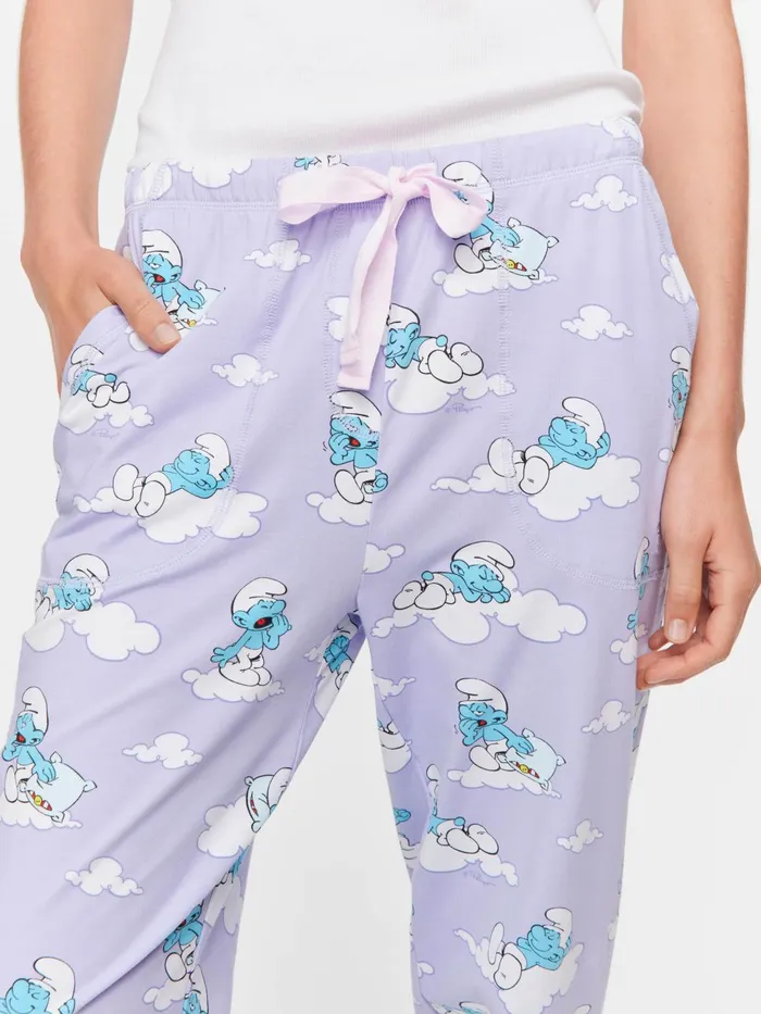 Women The Smurfs Lazy Easy Pj Pant Multi Peter Alexander Pants