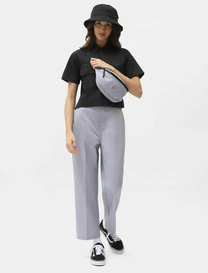 Women Trousers Dickies 874 Cropped Pant Lilac Gray