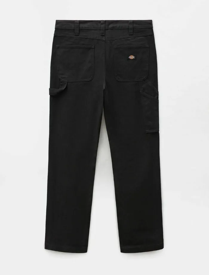 Women Trousers Dickies Duck Canvas Carpenter Pant Black