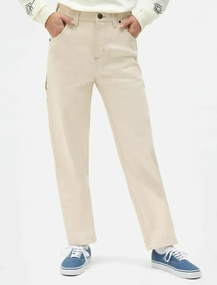 Women Trousers Dickies Ellendale Pant Ecru