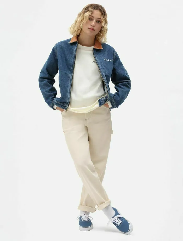 Women Trousers Dickies Ellendale Pant Ecru