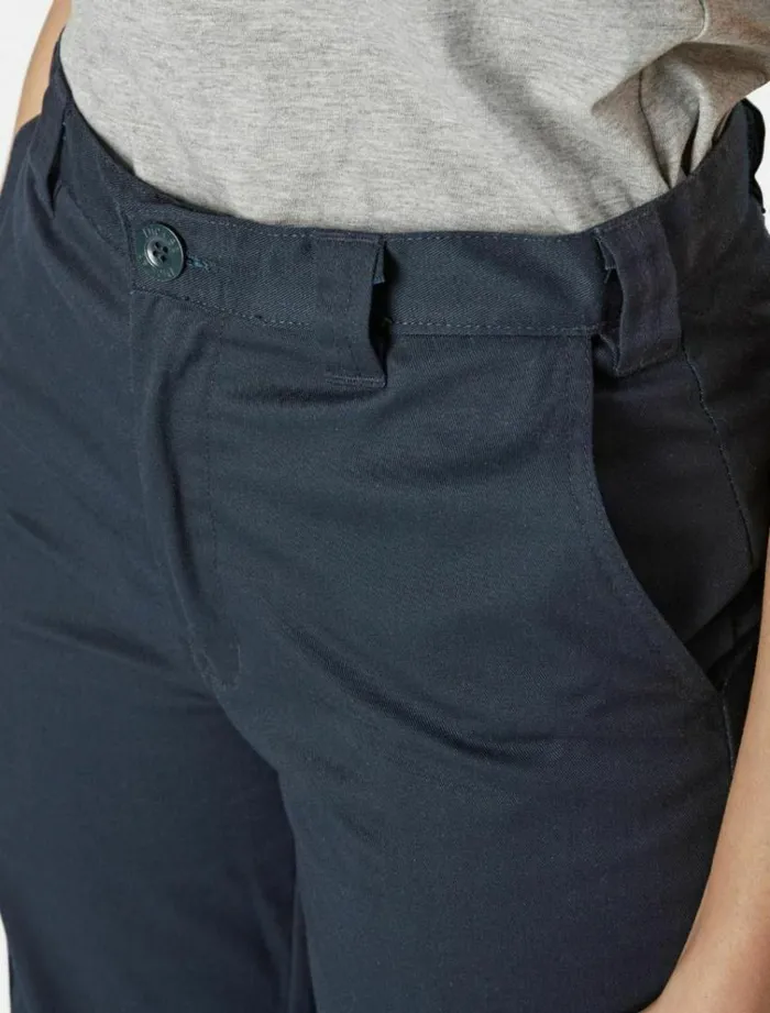 Women Trousers Dickies Women039s Everyday Flex Trousers Navy Blue