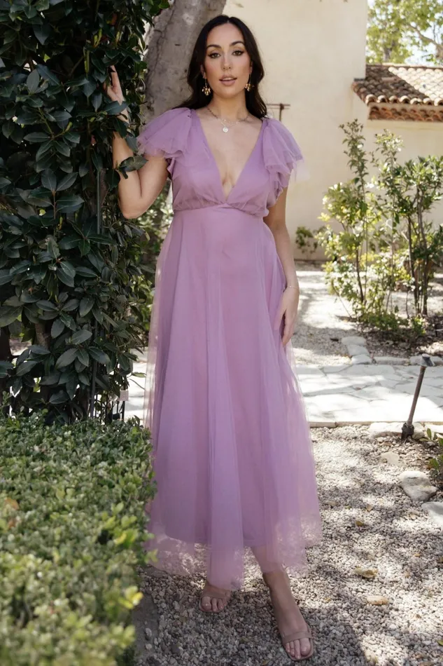 Women Tulle Styles Baltic Born Annabella Tulle Dress Lavender