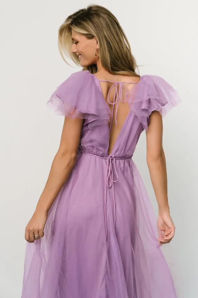 Women Tulle Styles Baltic Born Annabella Tulle Dress Lavender