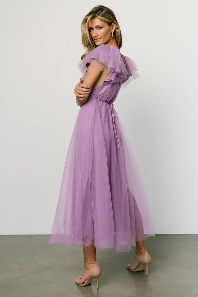 Women Tulle Styles Baltic Born Annabella Tulle Dress Lavender