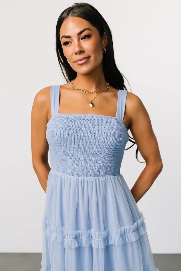 Women Tulle Styles Baltic Born Constance Tulle Maxi Dress Light Blue Women Tulle Styles Baltic Born Constance Tulle Maxi Dress Light Blue