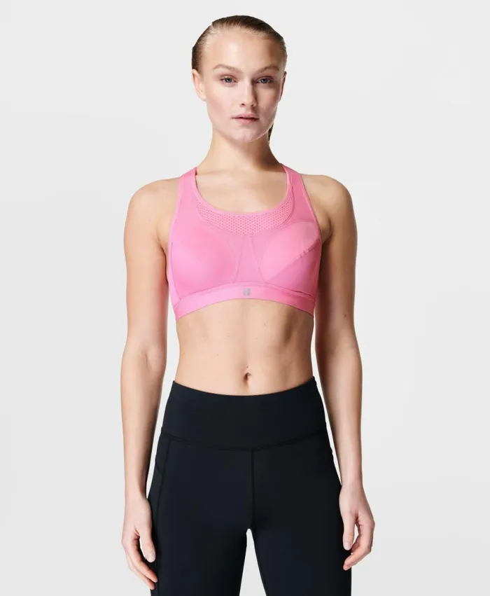 Women Ultra Running Bra Sparkling Pink Sweaty Betty Underwear