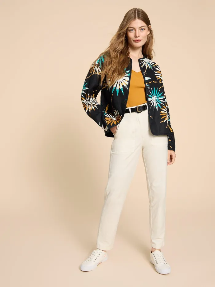 Women White Stuff Clothing Adele Reversible Linen Jacket