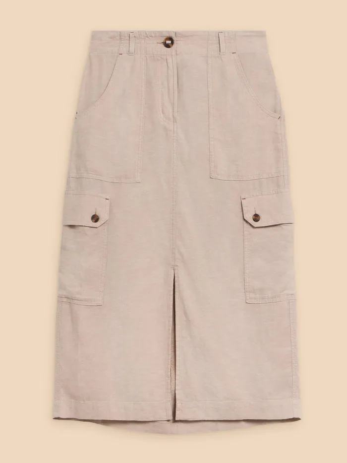 Women White Stuff Clothing Arabella Linen Blend Skirt Women White Stuff Clothing Arabella Linen Blend Skirt