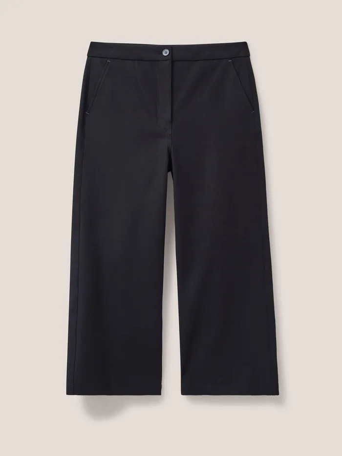 Women White Stuff Clothing Belle Wide Leg Cropped Trouser