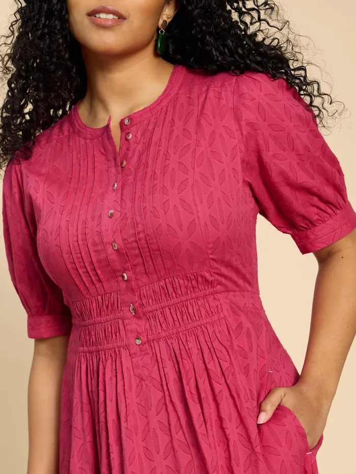Women White Stuff Clothing Celeste Short Sleeve Midi Dress
