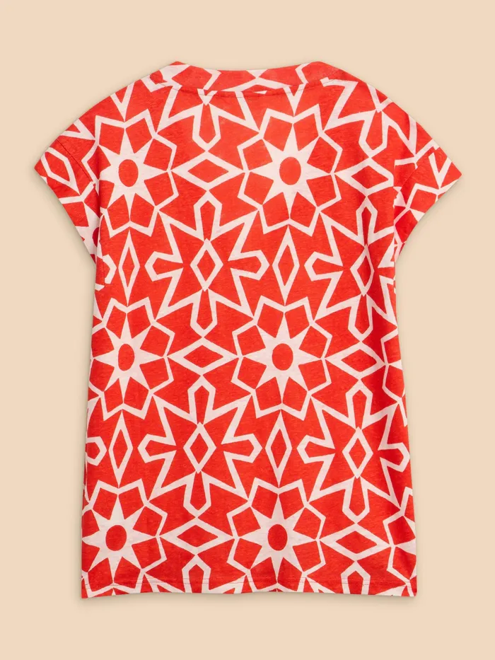 Women White Stuff Clothing IVY LINEN TEE Women White Stuff Clothing IVY LINEN TEE
