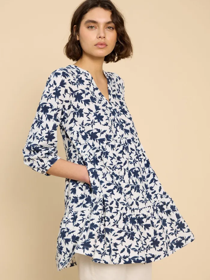 Women White Stuff Clothing MARTA PRINTED TUNIC