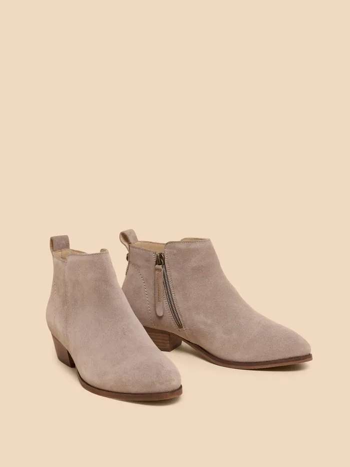 Women White Stuff Footwear Willow Suede Ankle Boot