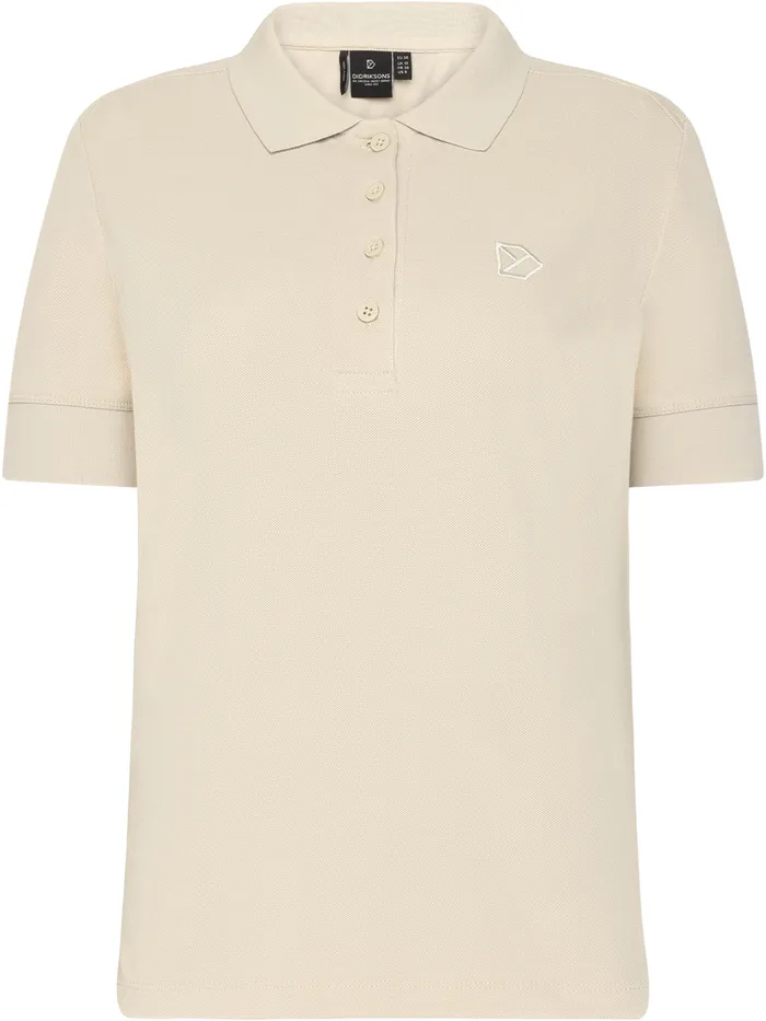 Women Wivi Polo Light Beige Didriksons TShirts