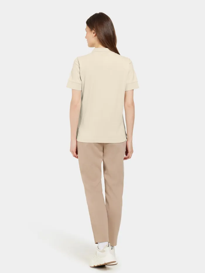 Women Wivi Polo Light Beige Didriksons TShirts