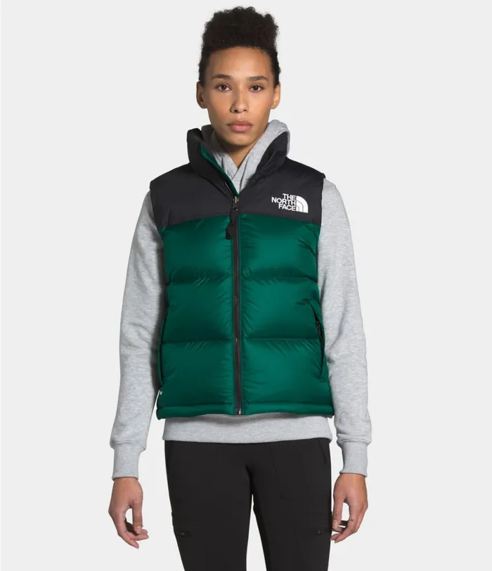 Womens 1996 Retro Nuptse Vest Evergreen The North Face Insulated and Down Jackets Womens 1996 Retro Nuptse Vest Evergreen The North Face Insulated and Down Jackets
