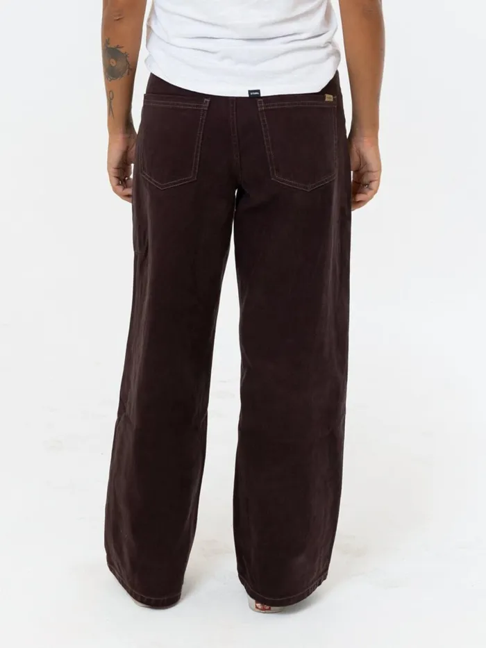 Womens Billie Low Jean Chocolate Plum Thrills Denim
