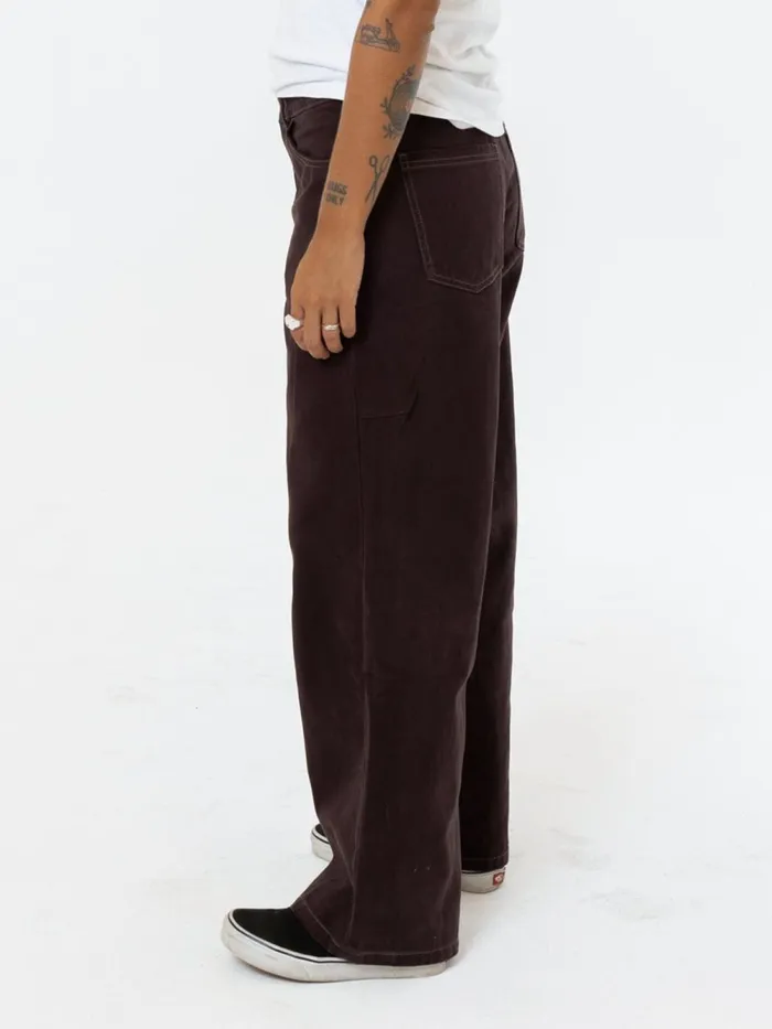 Womens Billie Low Jean Chocolate Plum Thrills Denim