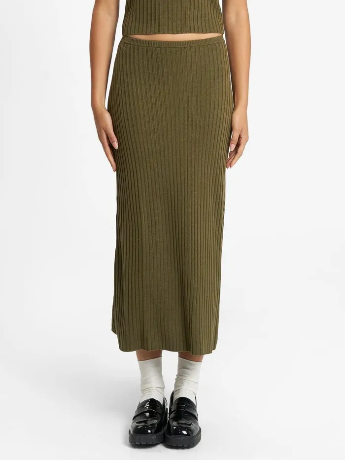 Womens Bronte Knit Skirt Tarmac Thrills Skirts