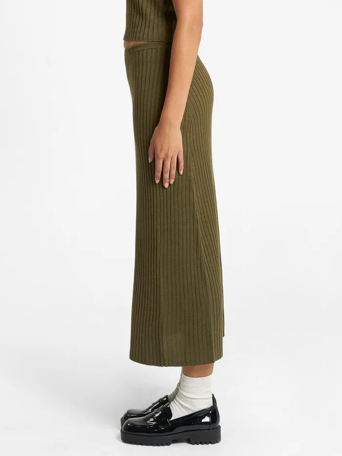 Womens Bronte Knit Skirt Tarmac Thrills Skirts