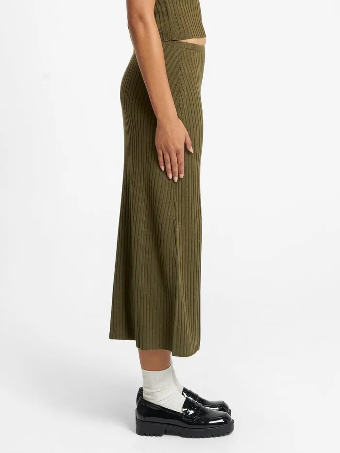 Womens Bronte Knit Skirt Tarmac Thrills Skirts