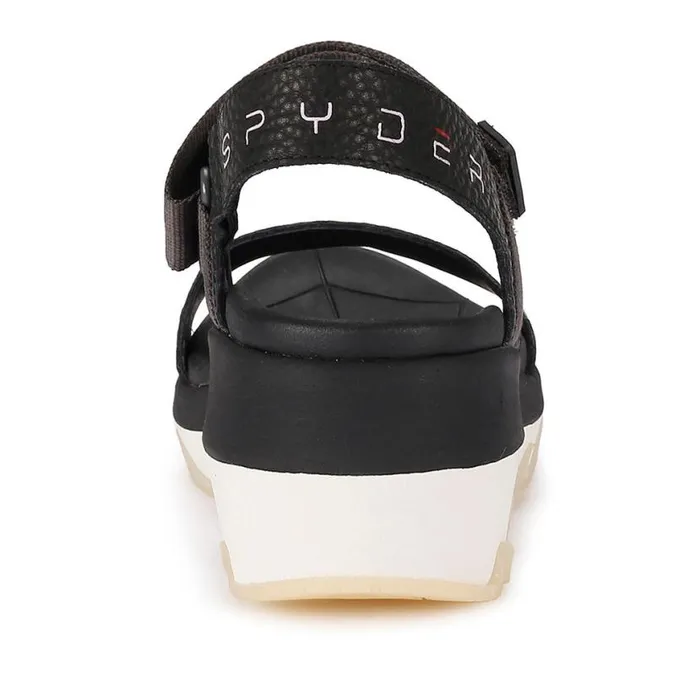 Womens Campie Black Spyder Sandals