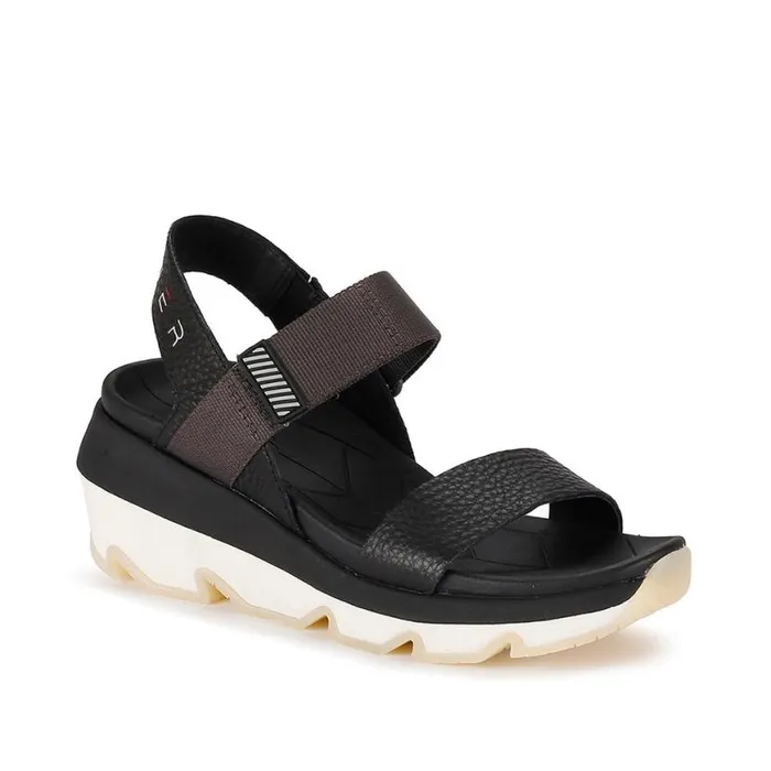 Womens Campie Black Spyder Sandals