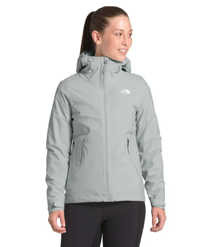 Womens Carto Triclimate Jacket Light Tin Grey The North Face Insulated and Down Jackets