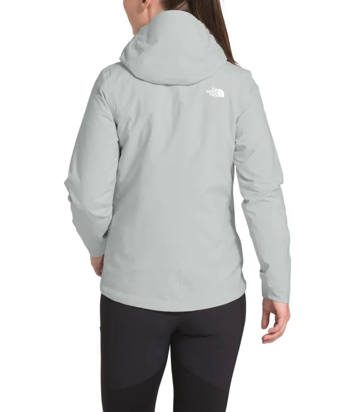 Womens Carto Triclimate Jacket Light Tin Grey The North Face Insulated and Down Jackets