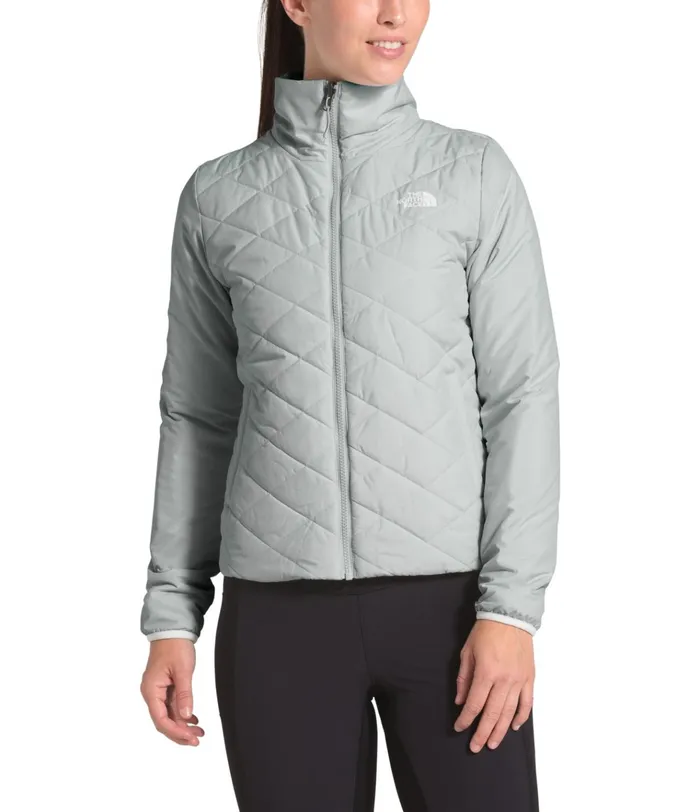 Womens Carto Triclimate Jacket Light Tin Grey The North Face Insulated and Down Jackets