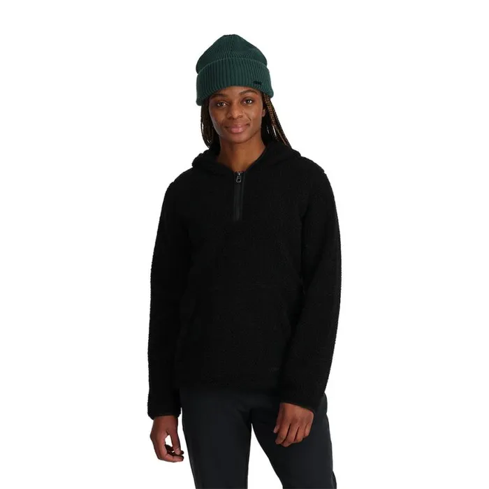 Womens Cloud Fleece Black Spyder Fleece