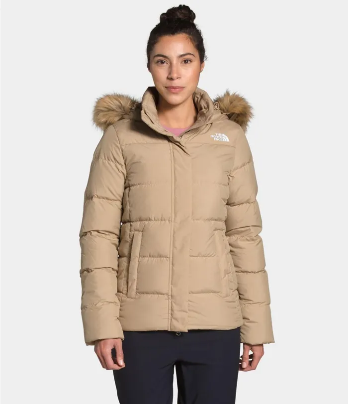 Womens Gotham Jacket Hawthorne Khaki The North Face Insulated and Down Jackets Womens Gotham Jacket Hawthorne Khaki The North Face Insulated and Down Jackets