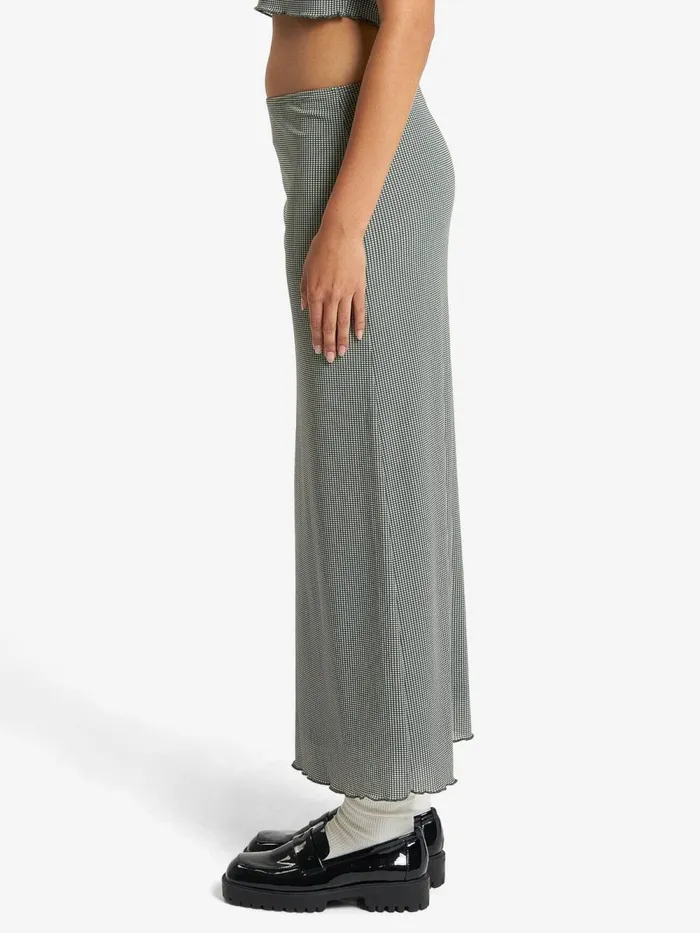 Womens Levitation Mesh Skirt Pistachio Thrills Skirts