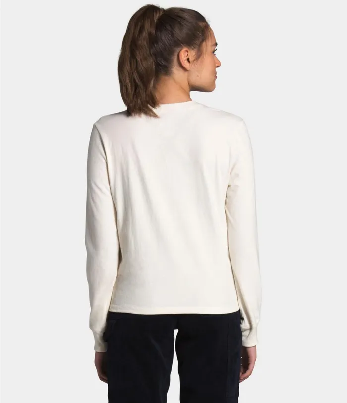 Womens Long Sleeve Berkeley Tee Raw Undyed The North Face Casual Tops