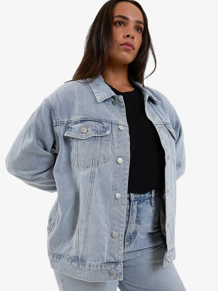 Womens Madi Jacket Endless Blue Thrills Denim