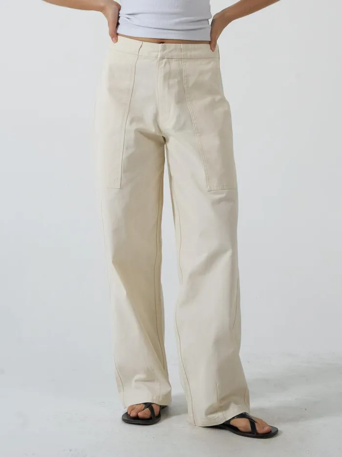 Womens Mason Pant Heritage White Thrills Pants