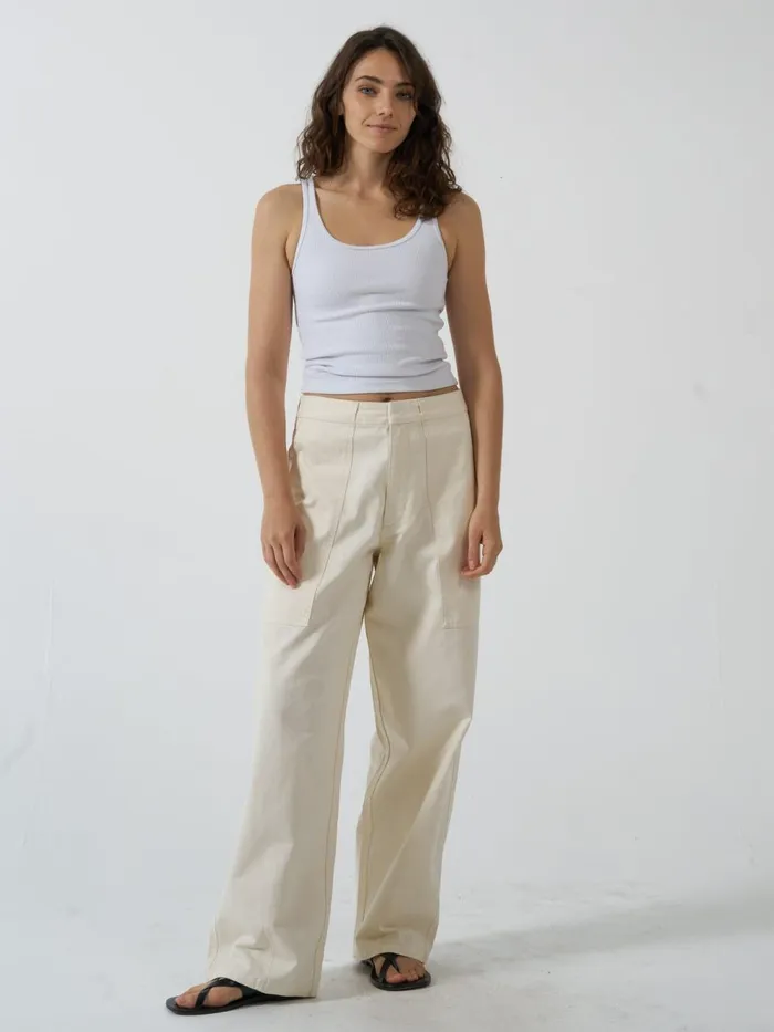 Womens Mason Pant Heritage White Thrills Pants
