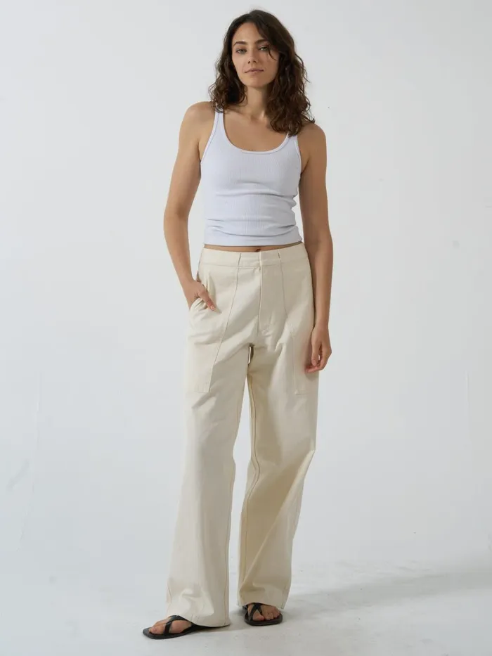 Womens Mason Pant Heritage White Thrills Pants