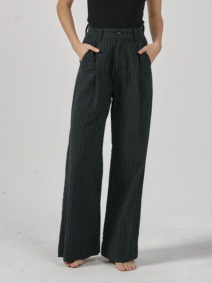 Womens Paradise Code Artist Pant Mallard Green Thrills Pants
