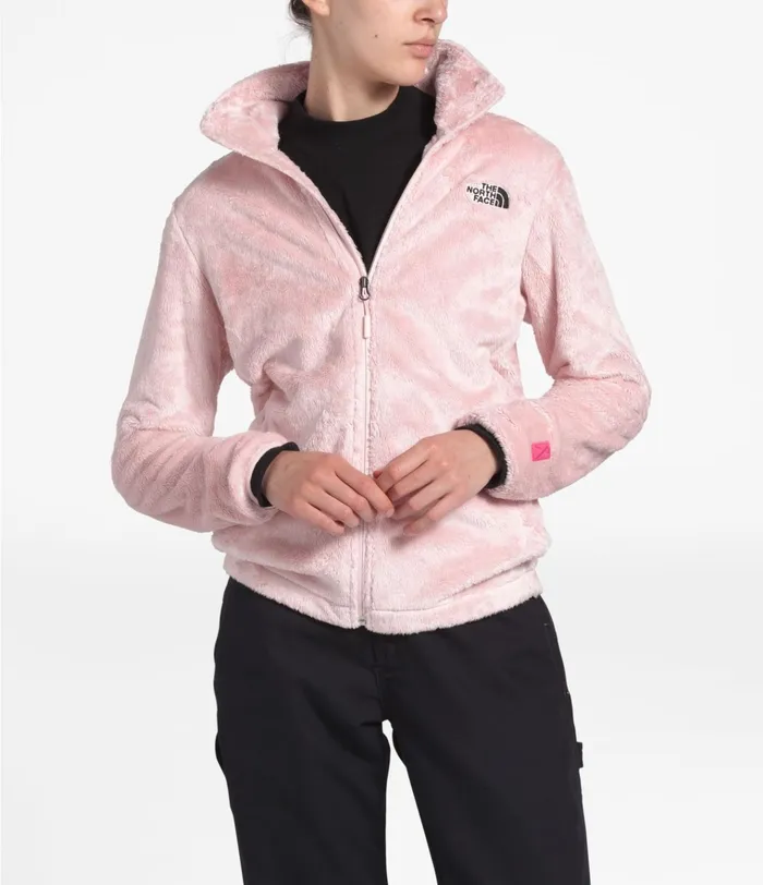 Womens Pink Ribbon Osito Jacket Purdy Pink The North Face Fleece